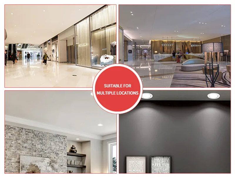 modern recessed lighting
