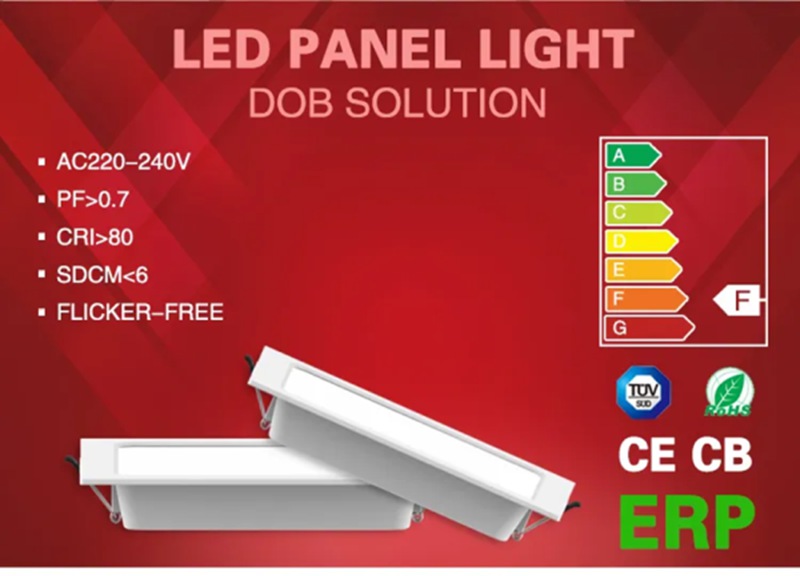 full plastic LED recessed light