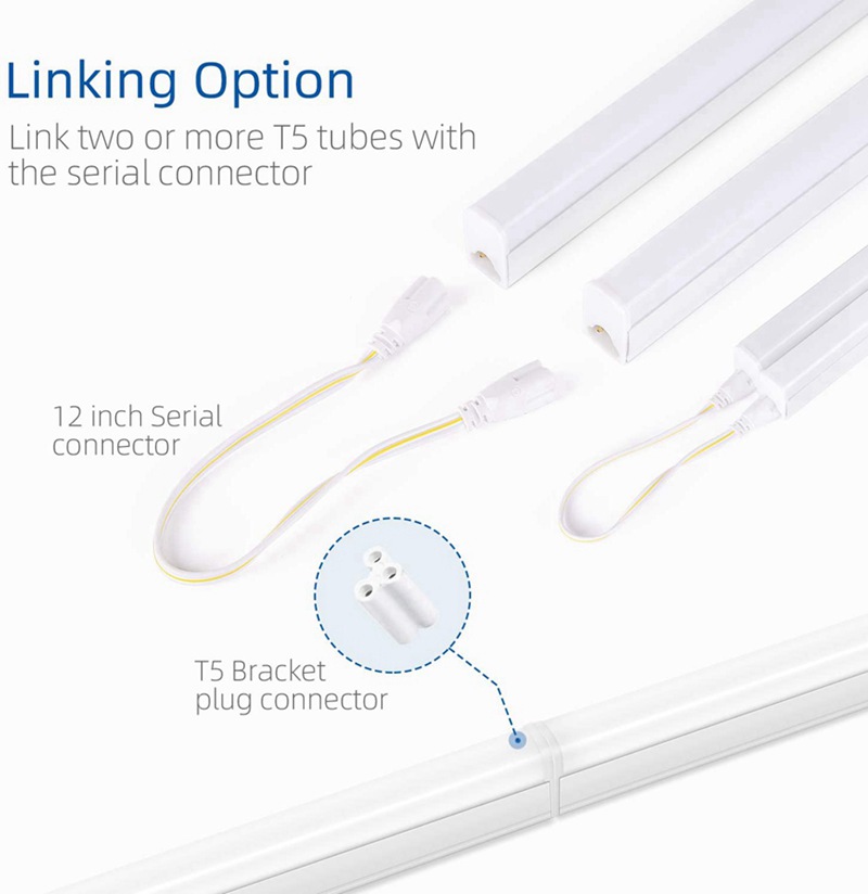 Integrated LED tube fixture