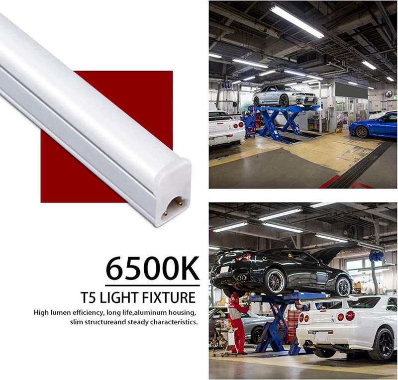 Integrated LED tube fixture