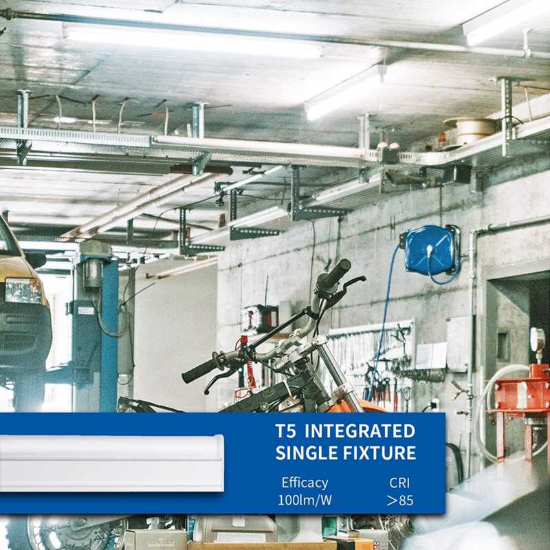 Integrated LED tube fixture