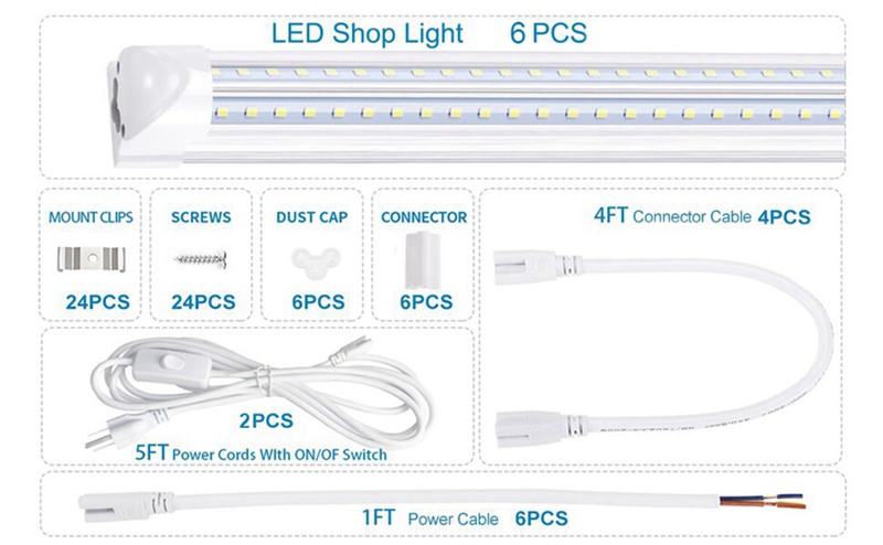 high lumen shop light